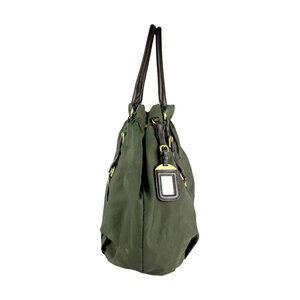 Prada Bag Khaki Green Shoulder 2Way Tessuto